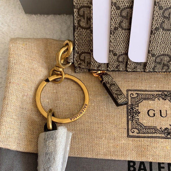 Gucci Balenciaga The Hacker Project GG Supreme Card Holder Wallet - Picture 5 of 12